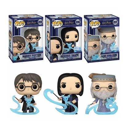 Funko Pop! Movies: Harry Potter (25 Years Of Magic) - Harry Potter / Severus Snape / Albus Dumbledore *PREORDER*
