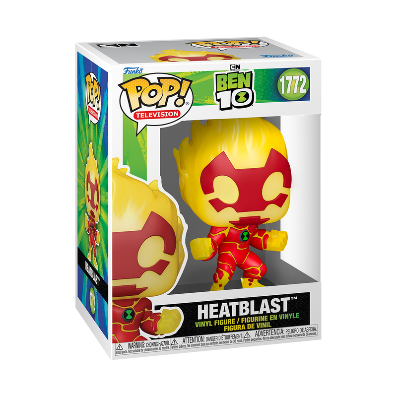 Funko Pop! Animation: Ben 10 - Ben Tennyson / Heatblast