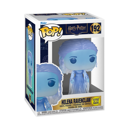 Funko Pop! Movies: Harry Potter - Harry Potter / Neville Longbottom / Serverus Snape with Patronus / Aberforth Dumbledore / Ariana Dumbledore / Griphook / Helena Ravenclaw (Translucent Blue - GITD) *PREORDER*