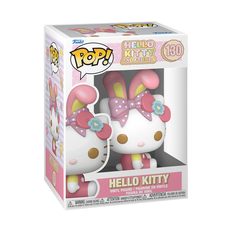 Funko Pop! Sanrio: Hello Kitty & Friends - Hello Kitty with Bunny Ears #130