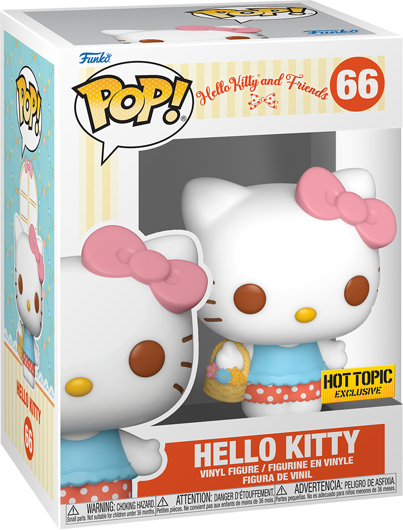 FUNKO POP! SANRIO HELLO KITTY AND FRIENDS - HELLO KITTY [W/ BASKET] **HOT TOPIC EXCLUSIVE** #66