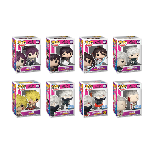 Funko Pop! Anime: Hell's Paradise - Yuzuriha / Toma / Sagiri / Gabimaru / Chobe / Gabimaru (Combat Stance) / Shion *PREORDER*