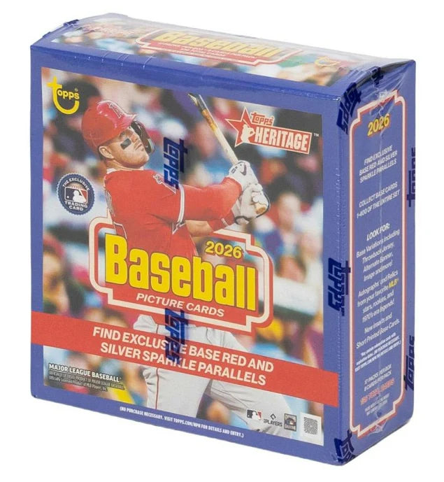 Topps - 2026 Heritage Baseball Mega Box