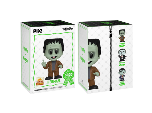 Thrilljoy: PIX! - The Munsters Herman Art Toy