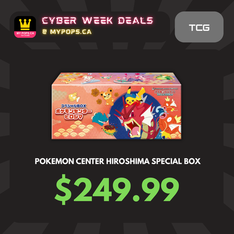 *CYBER WEEK* Pokemon TCG - Pokemon Center Hiroshima Special Box