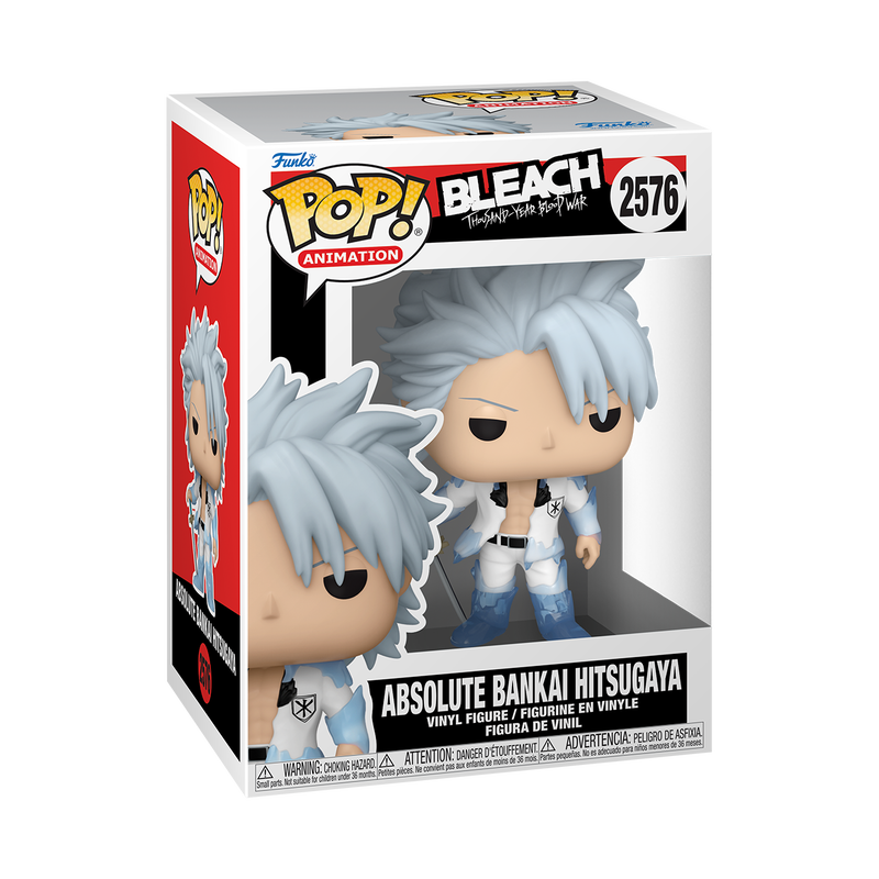 Funko Pop! Anime: Bleach (Thousand-Year Blood War) - Demi-Hollowfied Ichigo / Absolute Bankai Hitsugaya / Kenpachi (Bankai) / Jugram Haschwalth / Premium! Yoruichi / Yhwach *PREORDER*