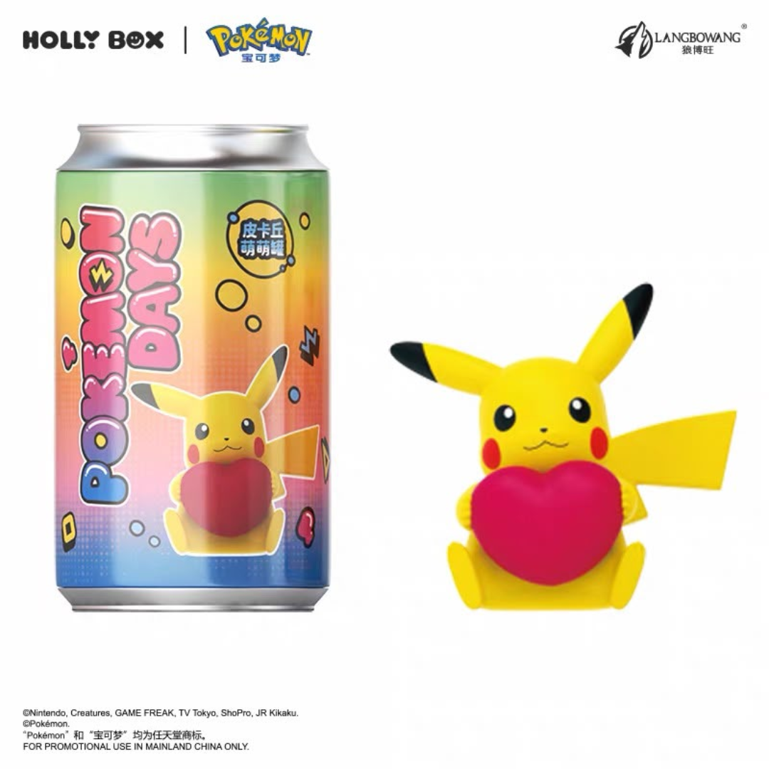 Holly Box x Pokemon - Pokemon Days Pikachu "Picknick" Series Soda Can Figure *PREORDER*