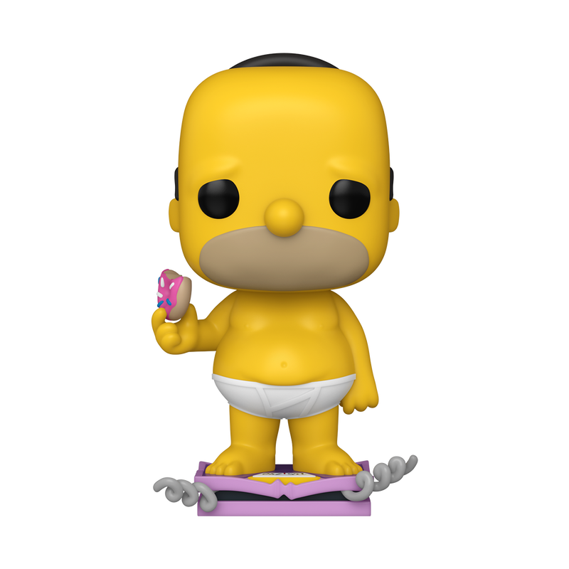 Funko Pop! Television: The Simpsons - Plus! Homer On Scale #1841 [Funko Limited Edition - 5,000pcs]