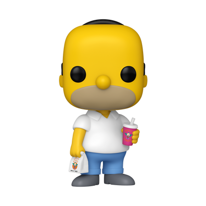 Funko Pop! Television: The Simpsons - Bart / Homer / Marge with Maggie / Mr. Burns / Lisa with Snowball II / Krusty with Mr. Teeny