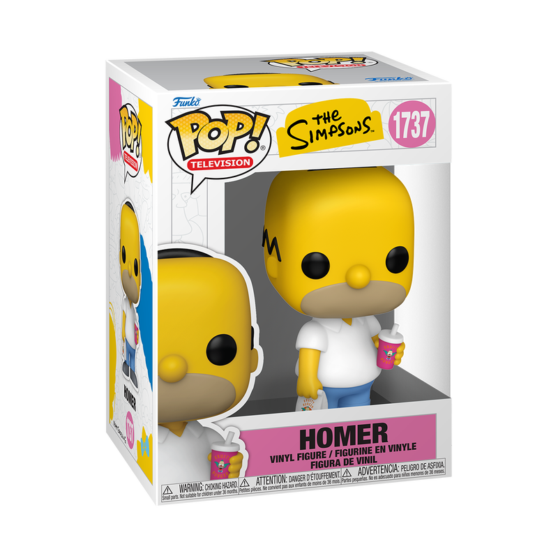 Funko Pop! Television: The Simpsons - Bart / Homer / Marge with Maggie / Mr. Burns / Lisa with Snowball II / Krusty with Mr. Teeny
