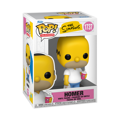 Funko Pop! Television: The Simpsons - Bart / Homer / Marge with Maggie / Mr. Burns / Lisa with Snowball II / Krusty with Mr. Teeny
