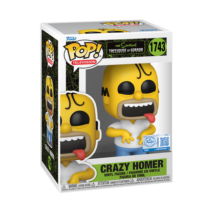 Funko Pop! Television: The Simpsons - Crazy Homer #1743 [Funko Special Edition]