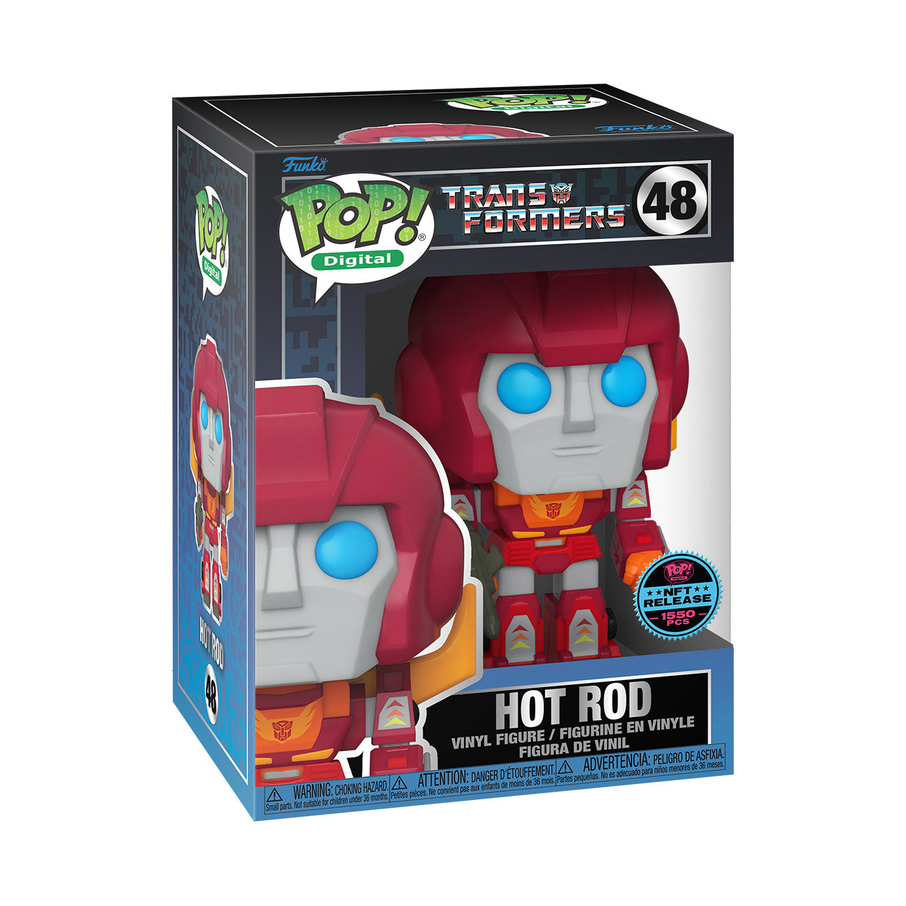 Funko Pop! Digital: Transformers - Hotrod #48 [NFT Release - Limited 1,550pcs]