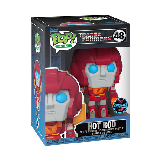 Funko Pop! Digital: Transformers - Hotrod #48 [NFT Release - Limited 1,550pcs]
