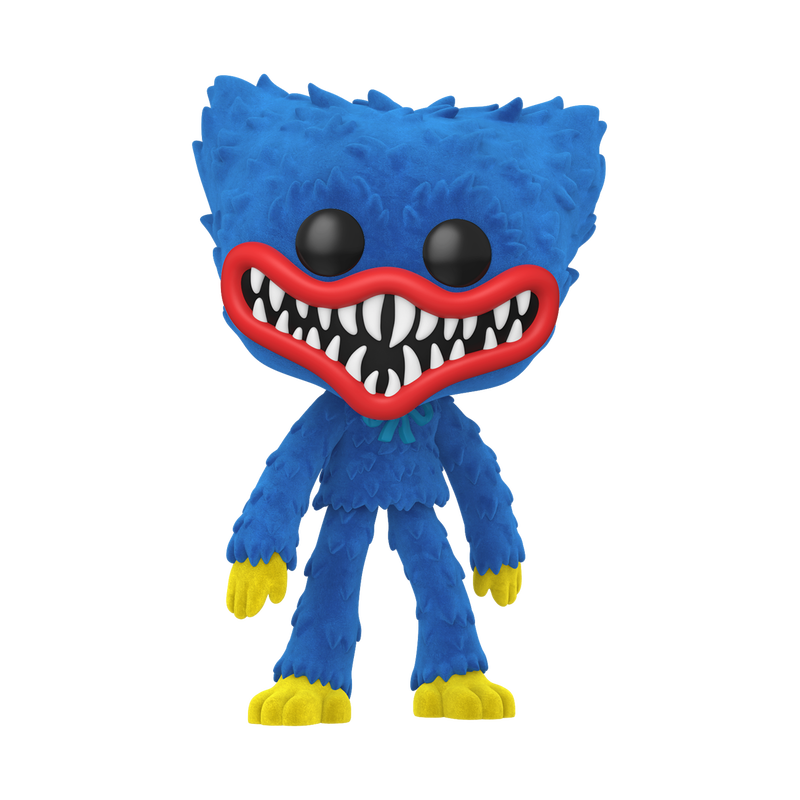Funko Pop! Games: Poppy Playtime - Huggy Wuggy (Flocked) #1262 [Funko Special Edition - Hot Topic Exclusive]