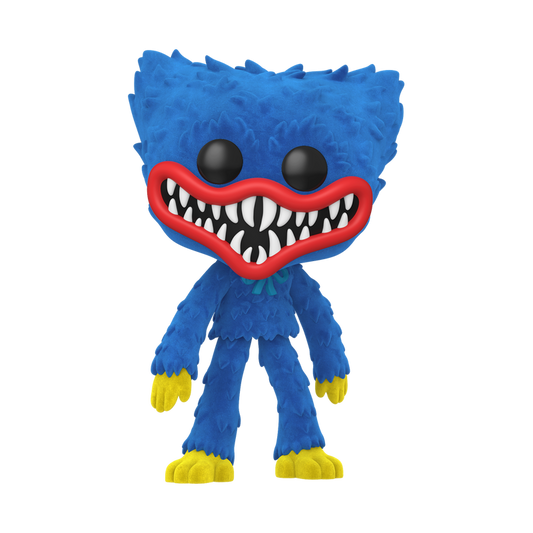 Funko Pop! Games: Poppy Playtime - Huggy Wuggy (Flocked) #1262 [Funko Special Edition - Hot Topic Exclusive]