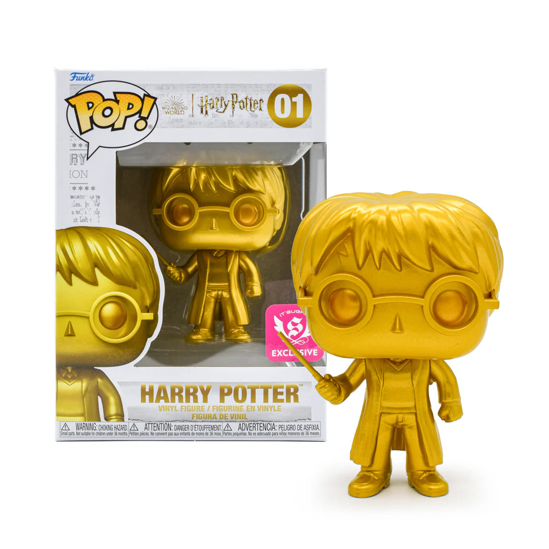 Funko Pop! HARRY POTTER(GOLD) #01 [It's Sugar Exclusive] *PREORDER*