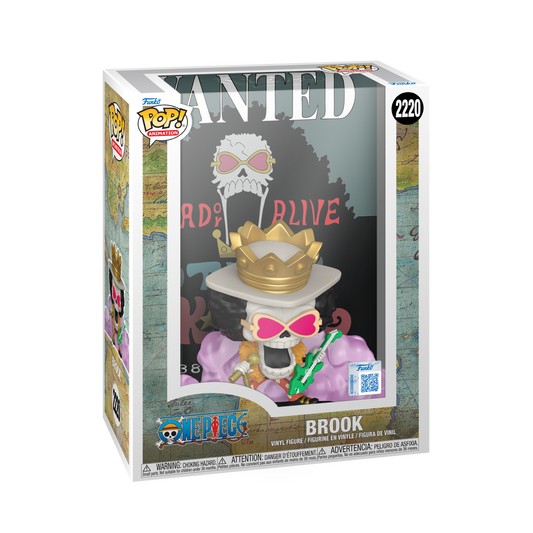 Funko Pop! Anime: One Piece - Brook (Wanted Poster) #2220 [2026 TargetCon Exclusive] *PREORDER*