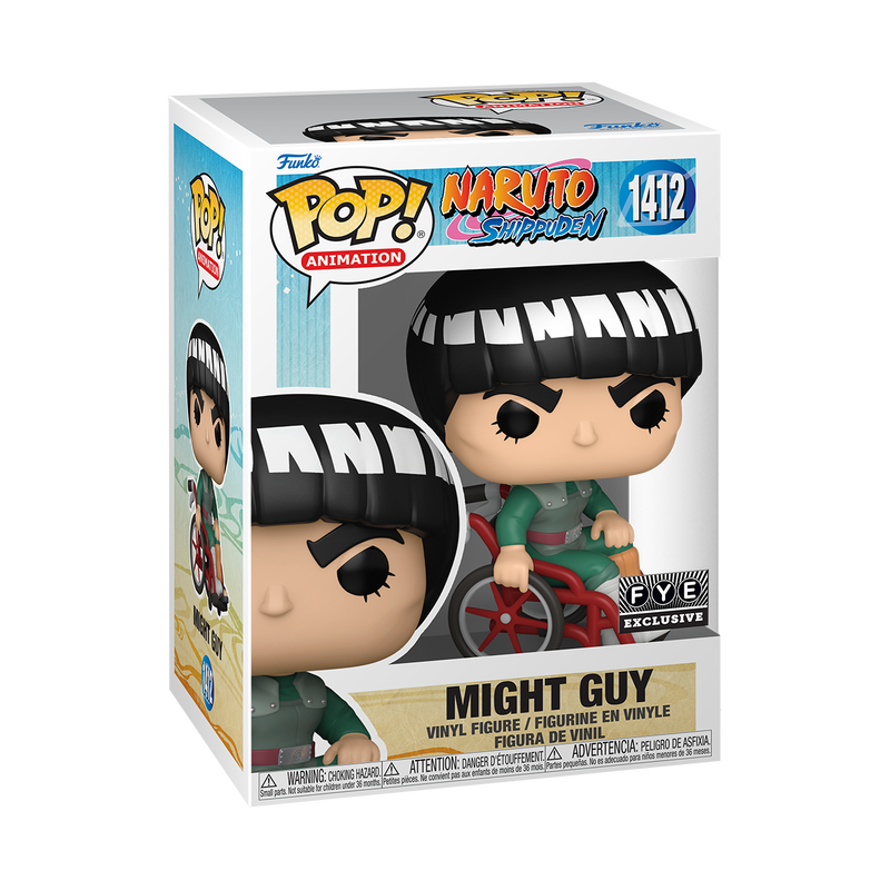Funko Pop! Anime: Naruto - Might Guy On Wheelchair #1412 [FYE Exclusive]