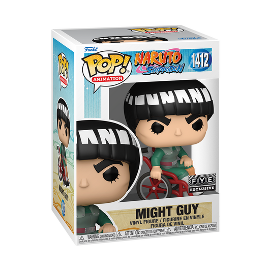 Funko Pop! Anime: Naruto - Might Guy On Wheelchair #1412 [FYE Exclusive]