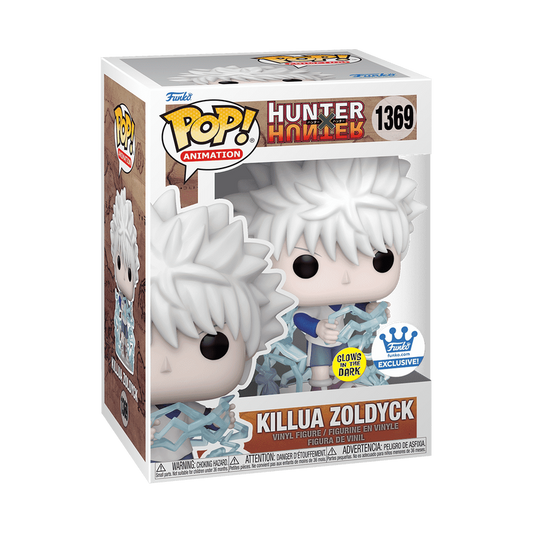 Funko Pop! ANIME HUNTER X HUNTER KILLUA ZOLDYCK GLOW #1369 [FUNKO SHOP EXCLUSIVE] *PREORDER*