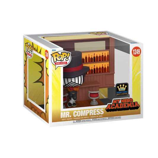 Funko Pop! Anime: My Hero Academia - Deluxe Mr. Compress (Hideout) #1249 [Specialty Series Exclusive]