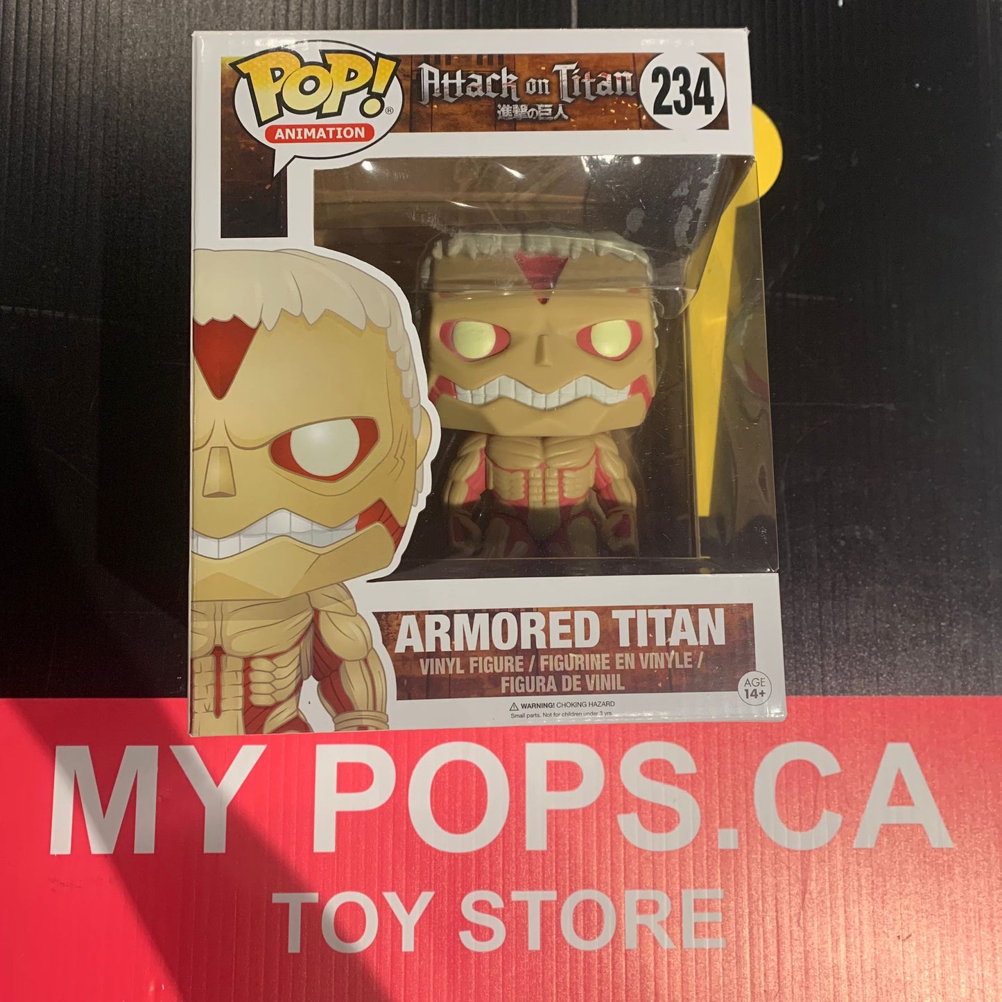 Funko Pop! Animation Attack on Titan Armored Titan #234
