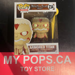 Funko Pop! Animation Attack on Titan Armored Titan #234 **FREE SHIPPING**