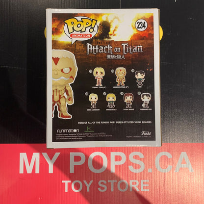 Funko Pop! Animation Attack on Titan Armored Titan #234