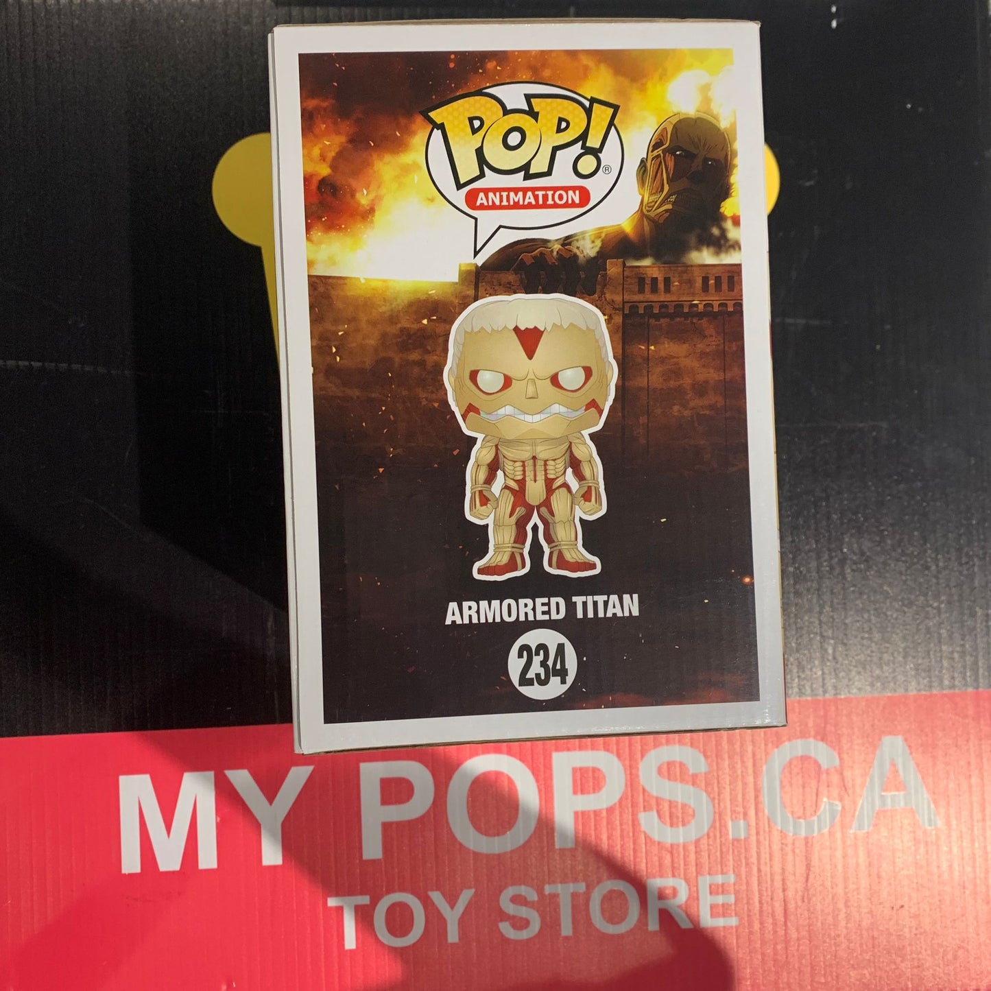 Funko Pop! Animation Attack on Titan Armored Titan #234