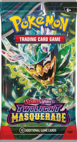 POKEMON - SCARLET & VIOLET - TWILIGHT MASQUERADE - SINGLE BOOSTER PACK