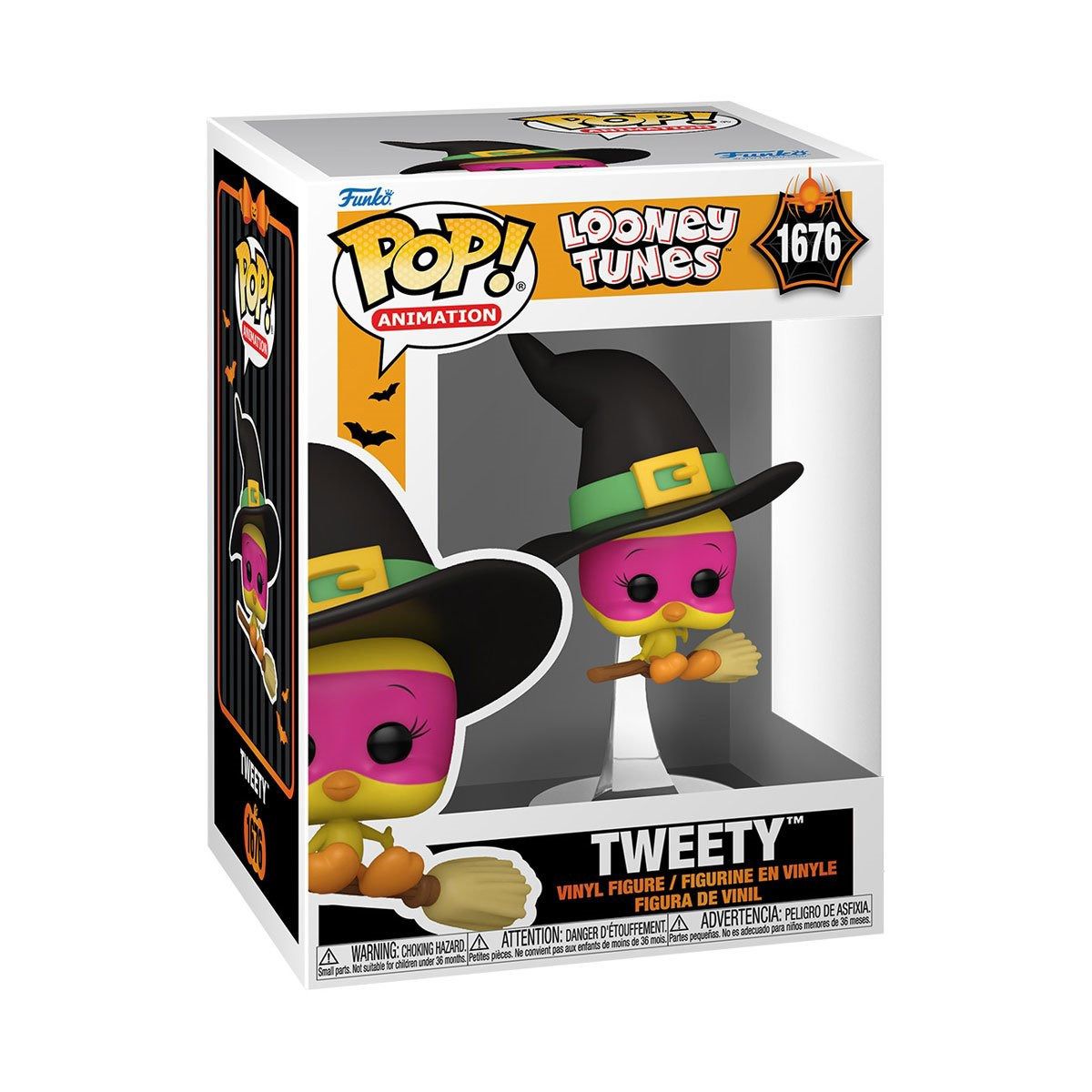 Funko Pop! Looney Tunes (Halloween) - Bugs Bunny #1673 / Marvin the Martian #1674 / Sylvester #1675 / Tweety #1676 / Marvin the Martian #1674 [Entertainment Earth Exclusive - GITD]