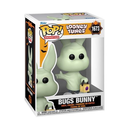 Funko Pop! Looney Tunes (Halloween) - Bugs Bunny #1673 / Marvin the Martian #1674 / Sylvester #1675 / Tweety #1676 / Marvin the Martian #1674 [Entertainment Earth Exclusive - GITD]