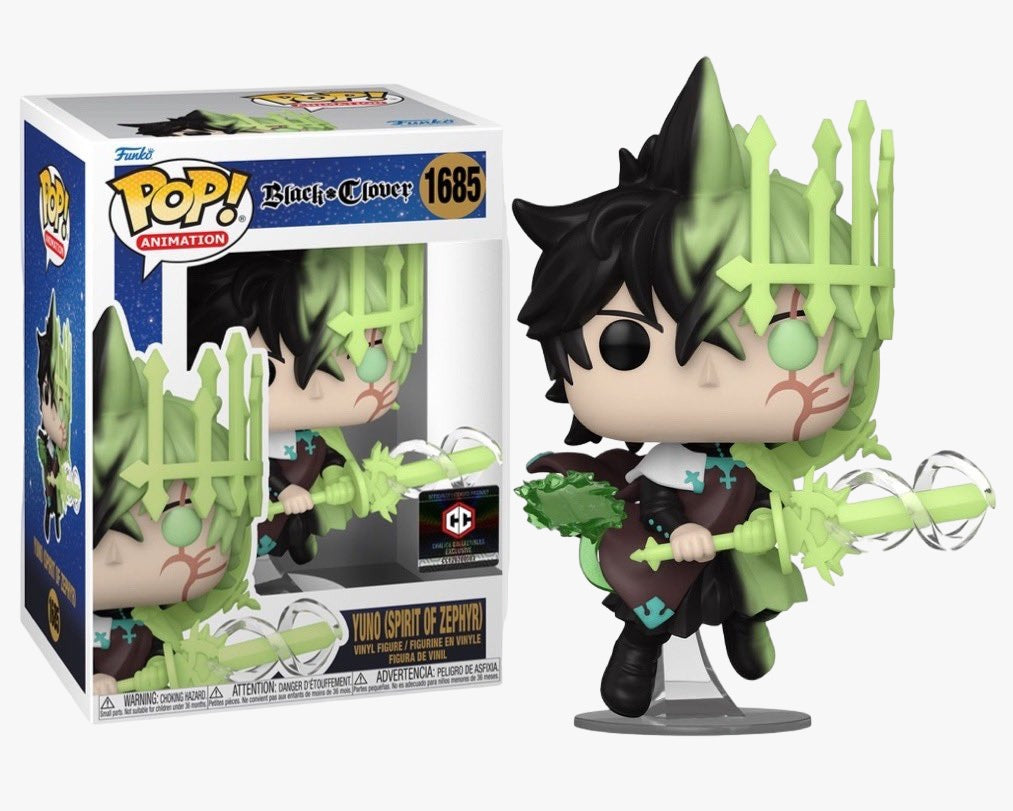 BLACK CLOVER - YUNO SPIRIT OF ZEPHYR #1685 [CHALICE COLLECTIBLES EXCLUSIVE]