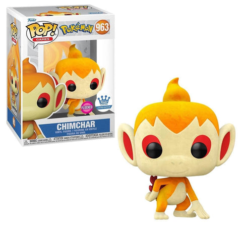 Funko Pop! Games: Pokemon - Chimchar (Flocked) #963 [Funko Shop Exclusive]