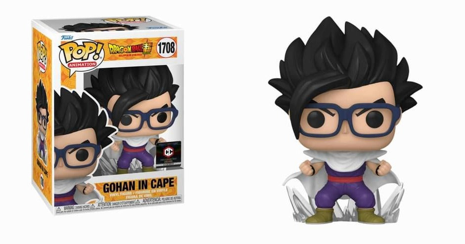 Funko Pop! Dragonball Z - Gohan in Cape #1708 [Chalice Collectibles]