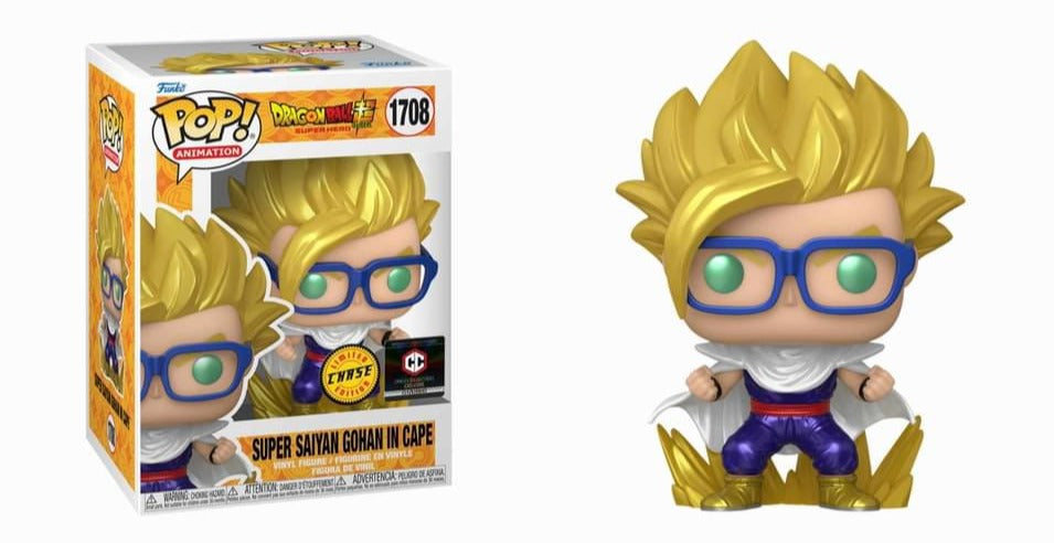 Funko Pop! Dragonball Z - Gohan in Cape #1708 [Chalice Collectibles]