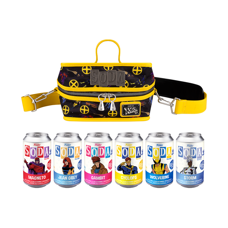 Funko VINYL SODA MARVEL X-MEN 97 6-PACK WITH COOLER BAG [FUNKO SHOP EXCLUSIVE] *PREORDER*