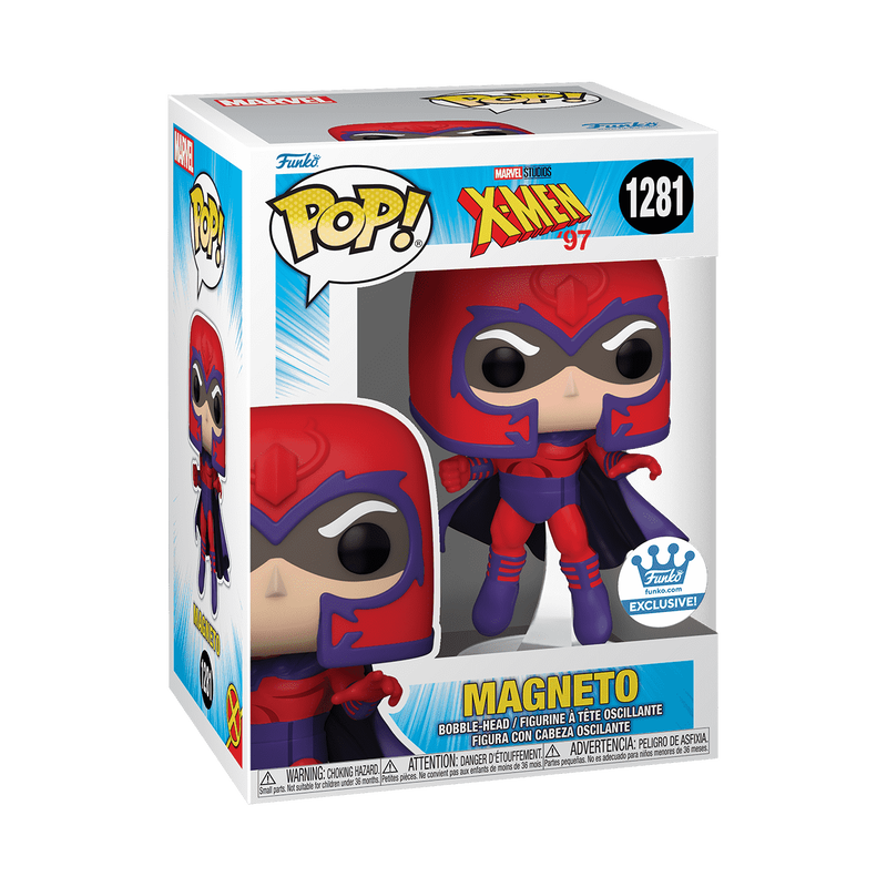 Funko Pop! MARVEL X-MEN 97 MAGNETO #1281 [FUNKO SHOP EXCLUSIVE]