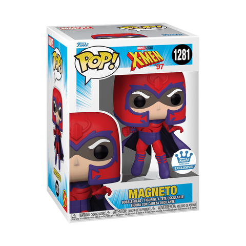 Funko Pop! MARVEL X-MEN 97 MAGNETO #1281 [FUNKO SHOP EXCLUSIVE] *PREORDER*