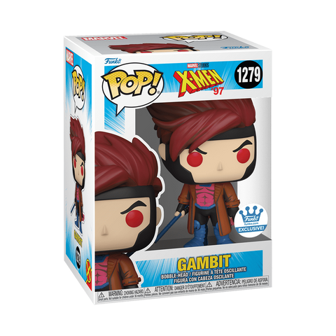 Funko Pop! MARVEL X-MEN 97 GAMBIT #1279 [FUNKO SHOP EXCLUSIVE]