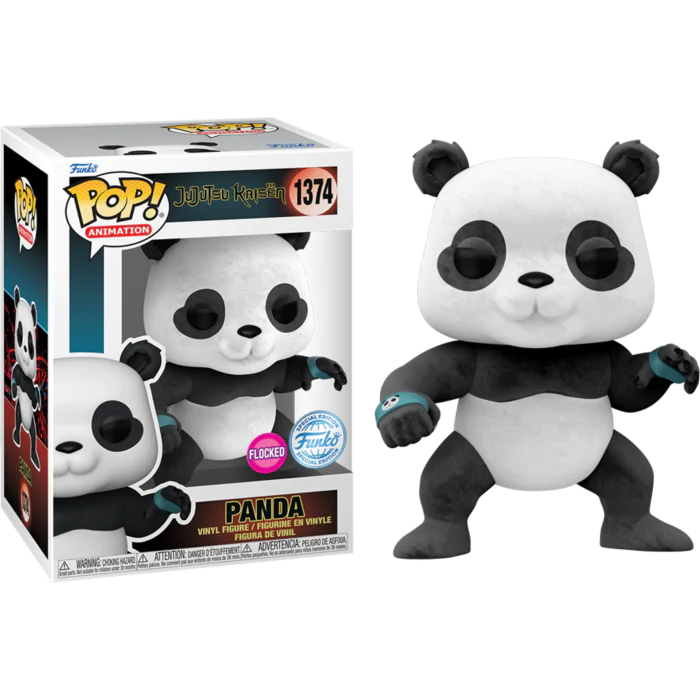 Funko Pop! Anime: Jujutsu Kaisen - Panda (Flocked) #1374 [Exclusive]