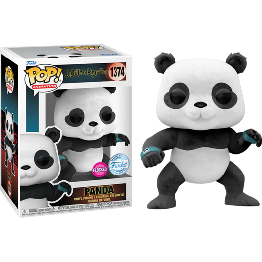 Funko Pop! Anime: Jujutsu Kaisen - Panda (Flocked) #1374 [Exclusive]