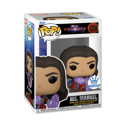 Funko Pop! MARVEL MS MARVEL (EMBIGGEN PUNCH) #1256 [FUNKO SHOP EXCLUSIVE] *PREORDER*