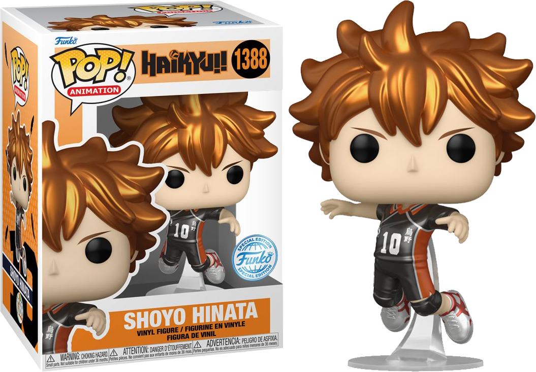 Funko Pop! Anime: Haikyu!! - Shoyo Hinata (Metallic) #1388 [Special Edition]