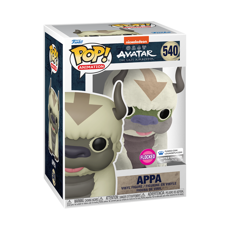 Funko Pop! + LOUNGEFLY LIMITED EDITION APPA FLOCKED [FUNKO SHOP EXCLUSIVE]