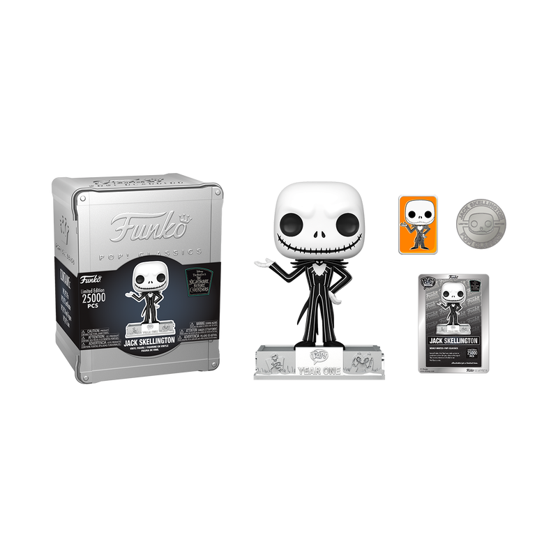 Funko Pop! Disney: Classics - Jack Skellington (25th Anniversary) #150 [Funko Shop Exclusive]
