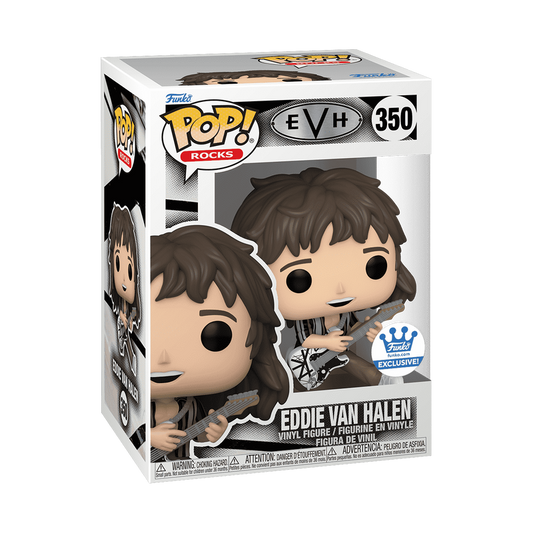 Funko Pop! ROCKS EDDIE VAN HALEN with GUITAR #350 [FUNKO SHOP EXCLUSIVE] *PREORDER*