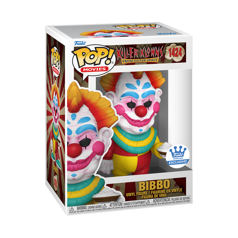 Funko Pop! KILLER KLOWNS FROM OUTER SPACE BIBBO #1424 [FUNKO SHOP EXCLUSIVE] *PREORDER*