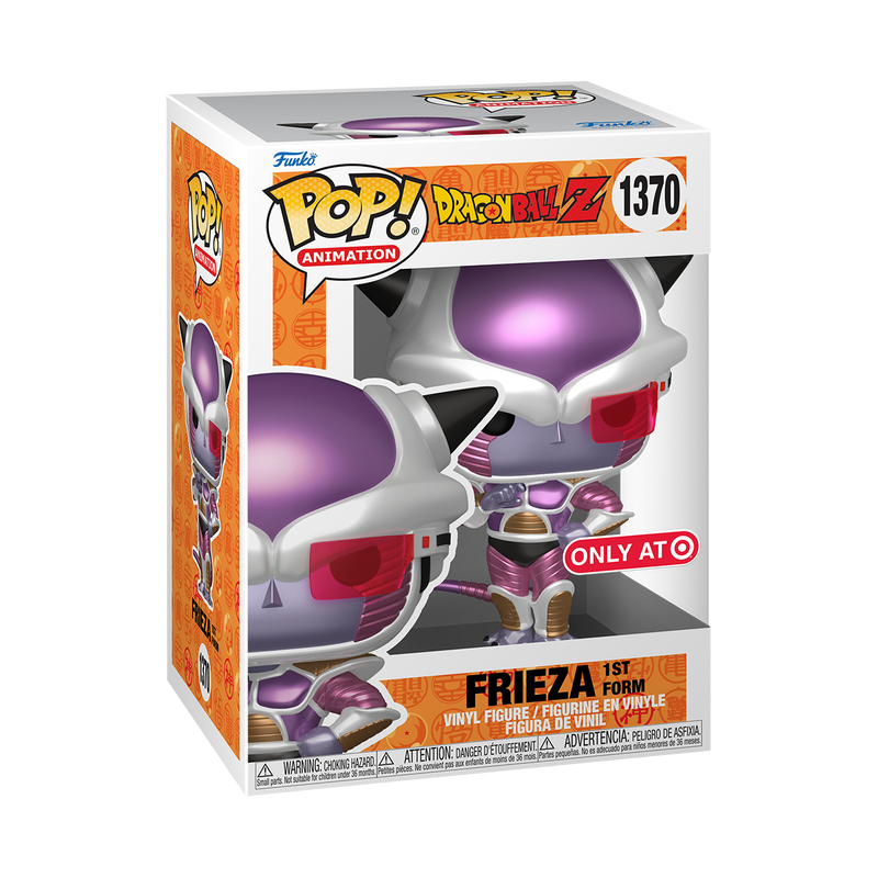 Funko Pop! DRAGON BALL Z METALLIC FRIEZA 1ST FORM [TARGET EXCLUSIVE]